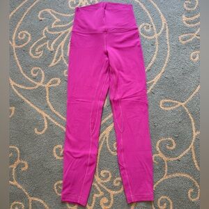 Lululemon Align High Rise Leggings 25” Double Lined Size 4-  W5CTCS